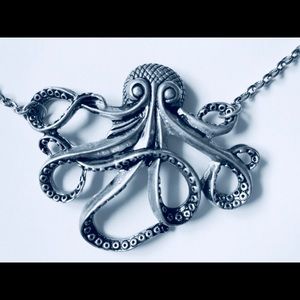 ModCloth Plentiful Tentacles Octopus Necklace